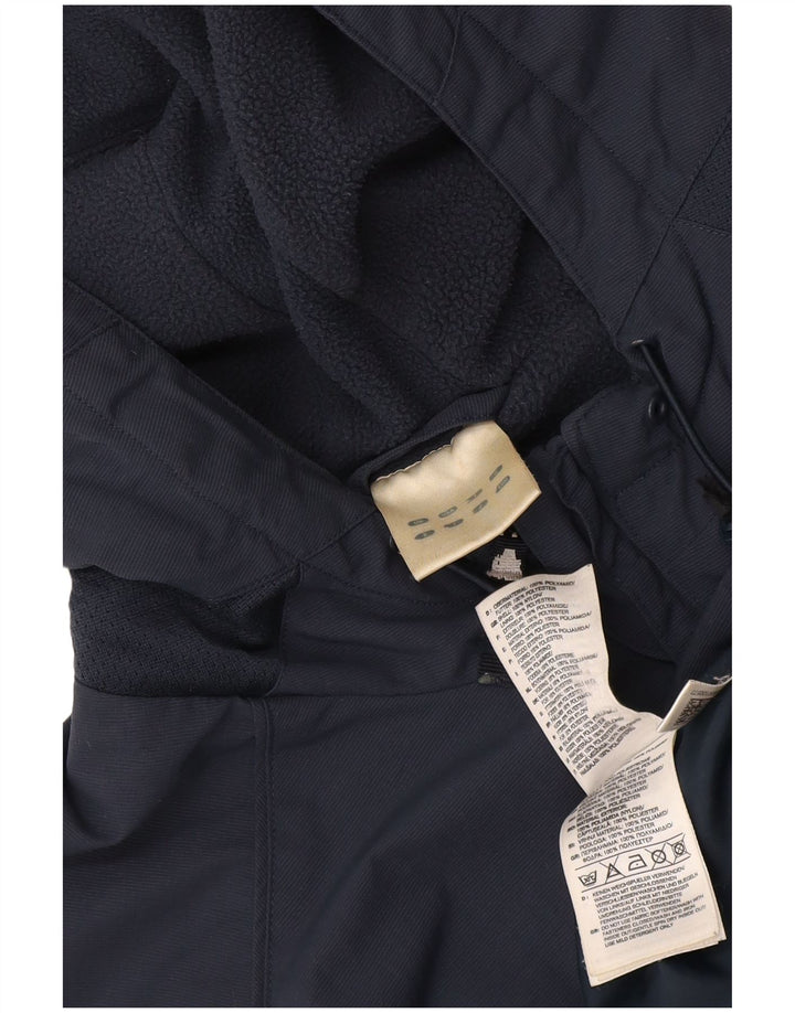 Adidas Herre Hættejakke Anorak UK 42/44 Large Navy Blue Polyester