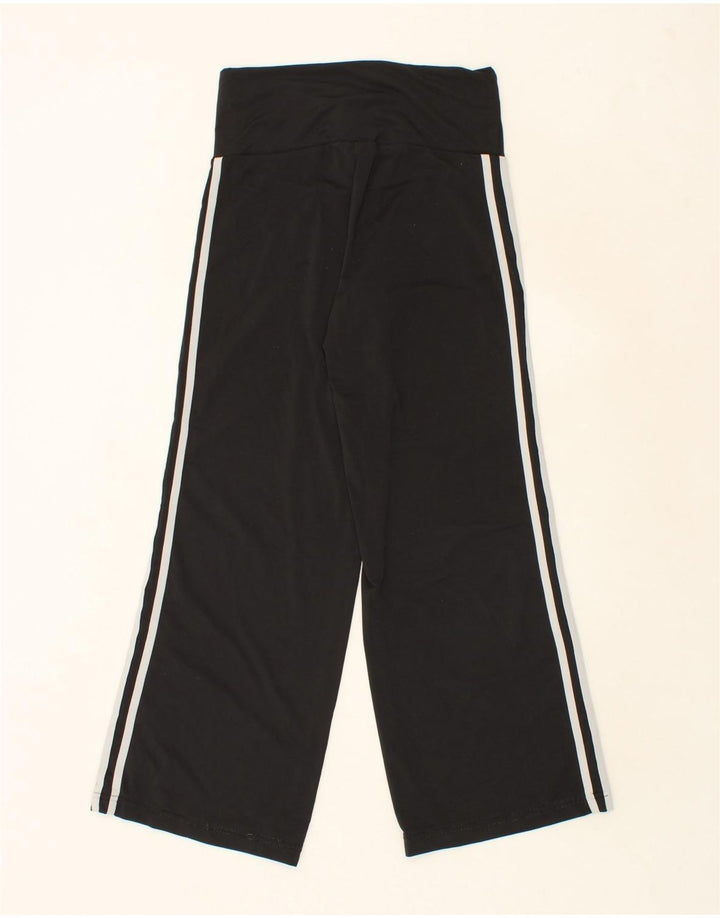 ADIDAS Womens Tracksuit Trousers UK 14 Large Black Polyester Vintage Adidas and Second-Hand Adidas from Messina Hembry 