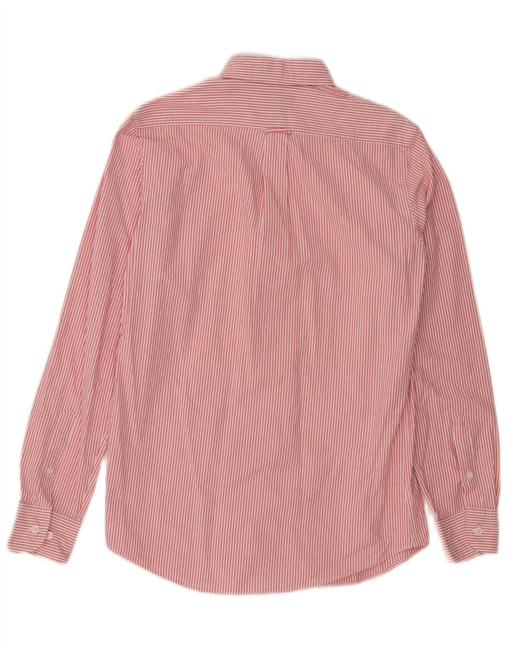 MASSIMO DUTTI Mens Shirt Small Pink Pinstripe Vintage Massimo Dutti and Second-Hand Massimo Dutti from Messina Hembry 