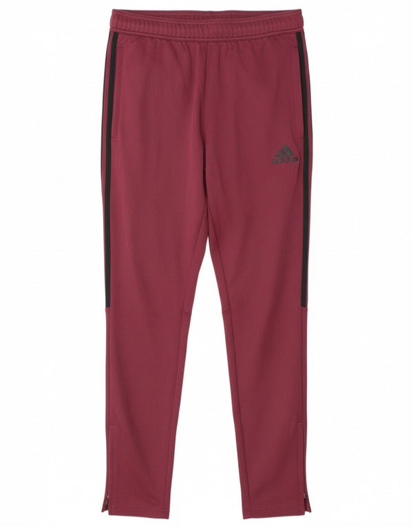 Adidas Træningsdragtsbukser til mænd Medium Burgundy Polyester