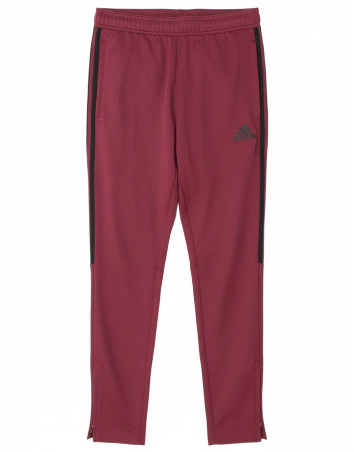 Adidas Træningsdragtsbukser til mænd Medium Burgundy Polyester