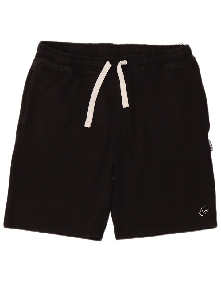 LOTTO Herre sportsshorts XL Sort bomuld