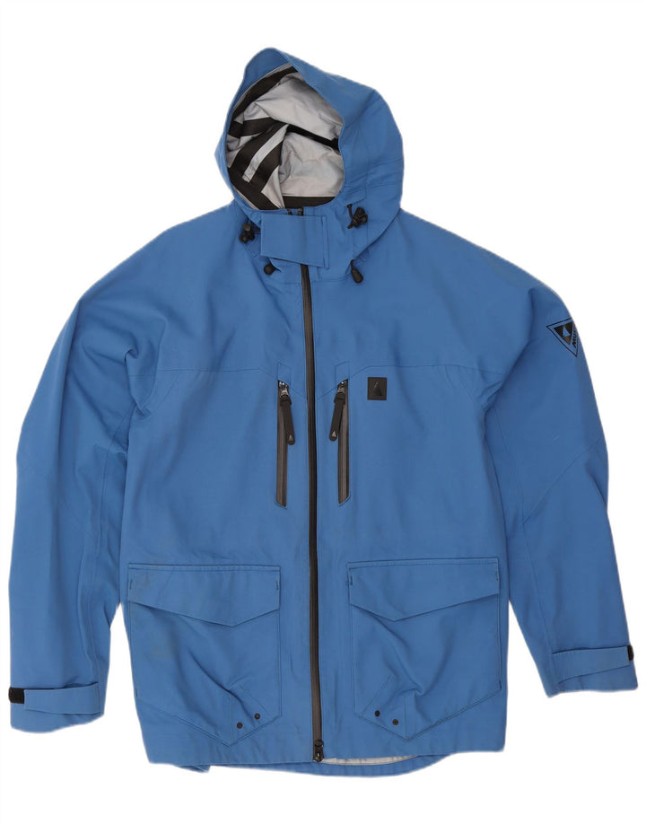Musto Regnjakke med hætte til mænd UK 38 Medium Blue Polyamide