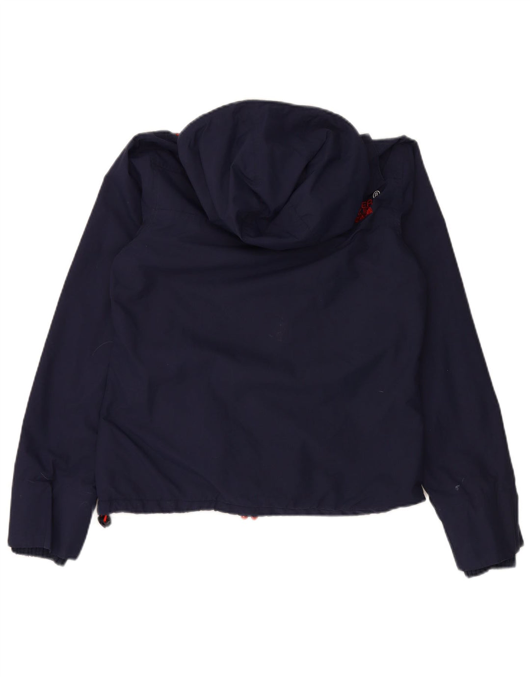 SUPERDRY Herre Windcheater Hættevindjakke UK 38 Medium Navy Blue