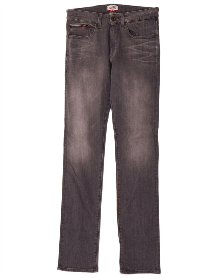 Tommy Hilfiger Dame Scanton Slim Jeans W32 L36 Grå Bomuld