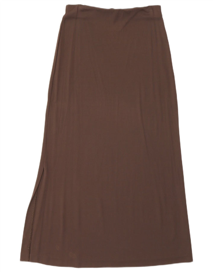 Sportmax Dame Maxi Nederdel Medium W28 Brun Viscose