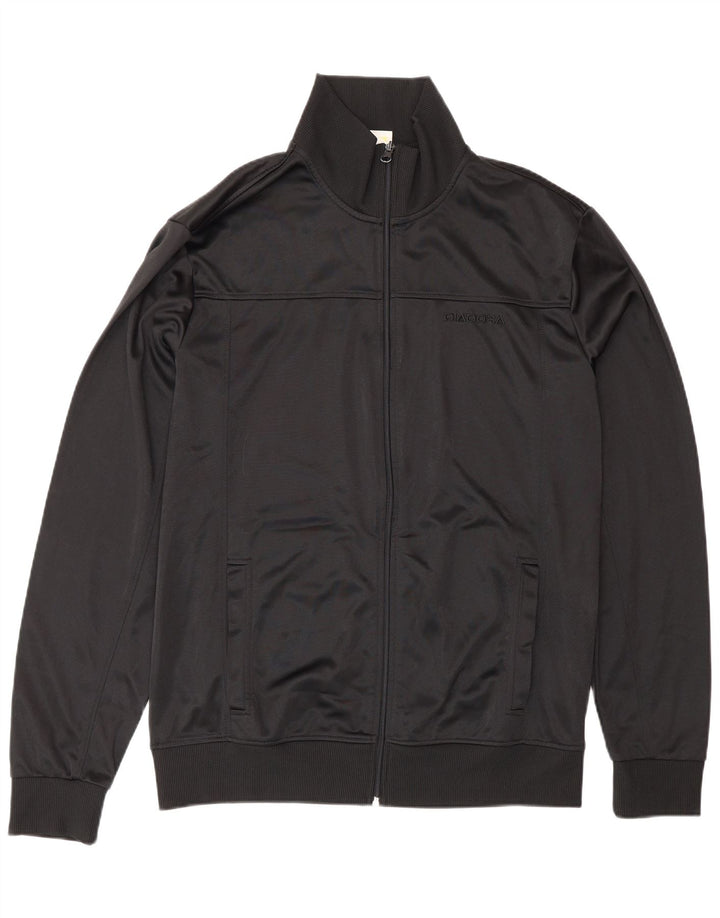 Diadora Træningsdragt til mænd Topjakke XL Sort Polyester
