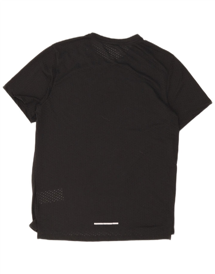 Nike Herre Dri Fit T-Shirt Top Medium Sort Polyester