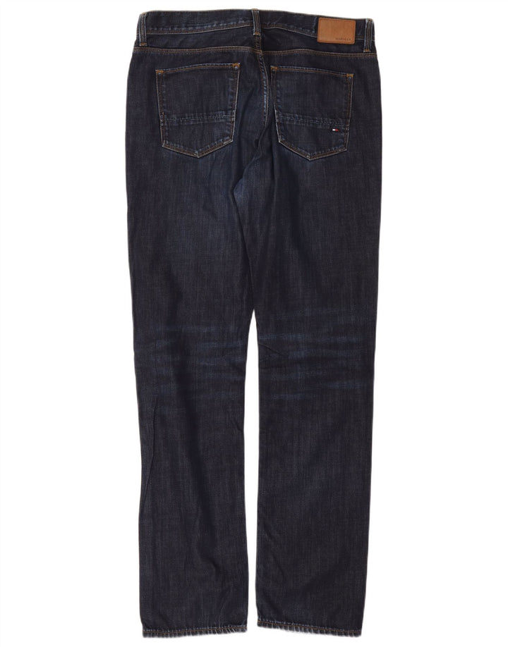 Tommy Hilfiger Herre Mercer Regular Fit Straight Jeans W34 L34 Marineblå