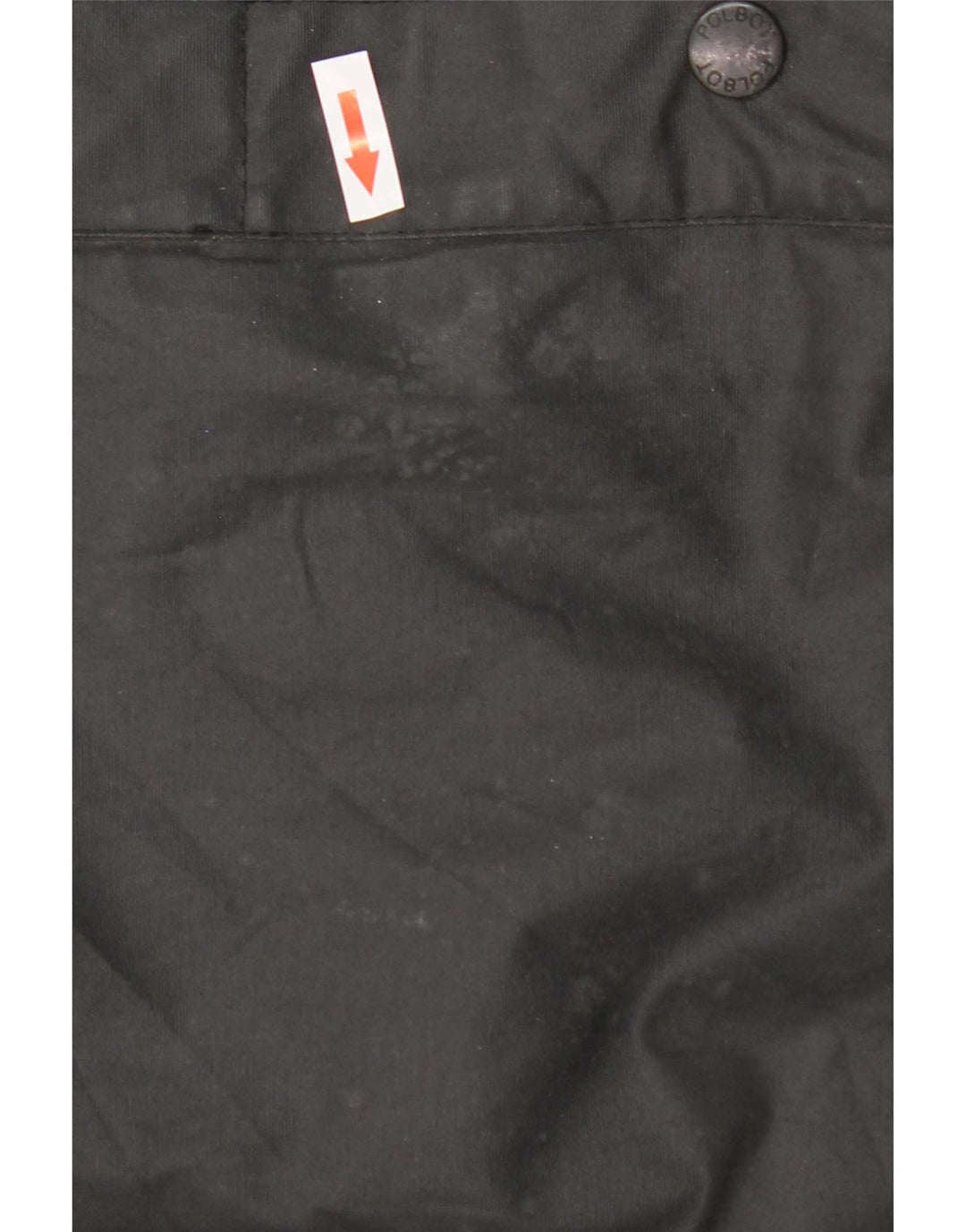 Polbot Herre vokset bomuldsjakke UK 42 XL Sort
