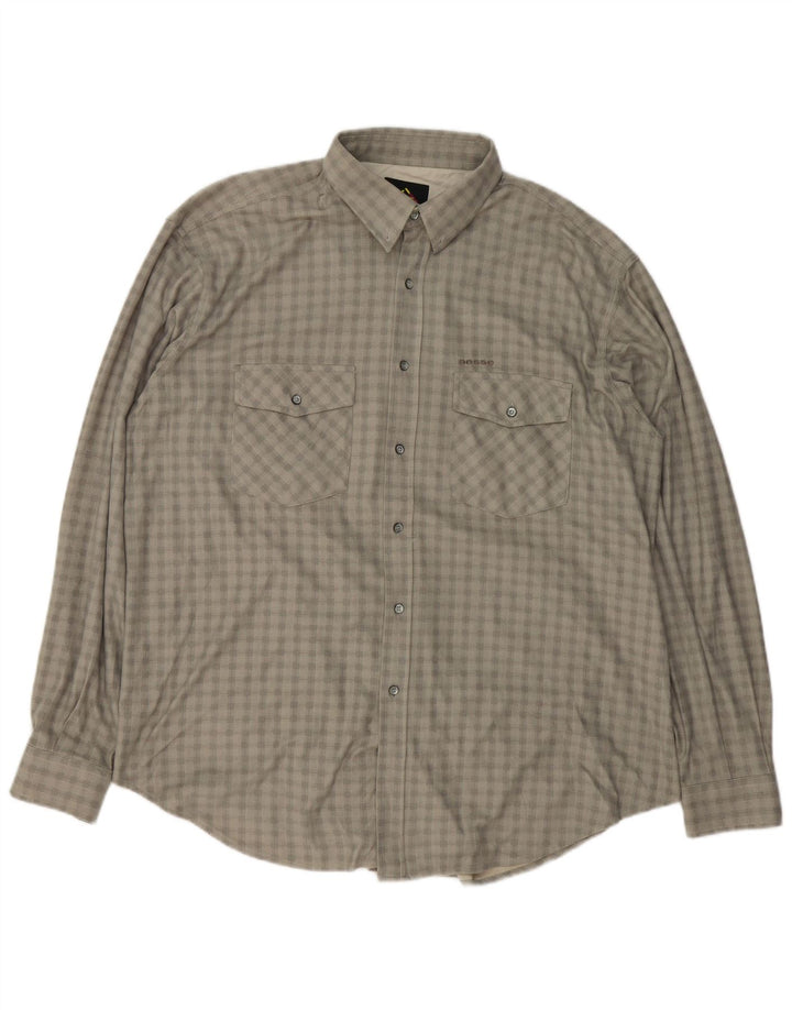 Aesse Herreskjorte 2XL Grå Gingham