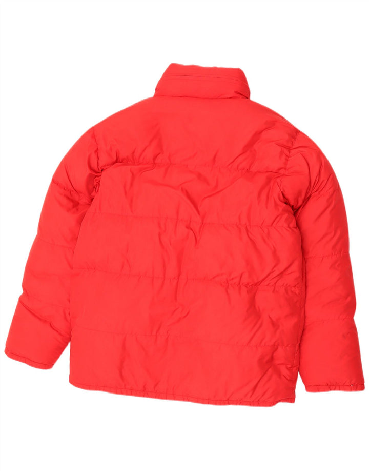 SALEWA Herre hættepolstret jakke UK 38 Medium Rød Polyamid