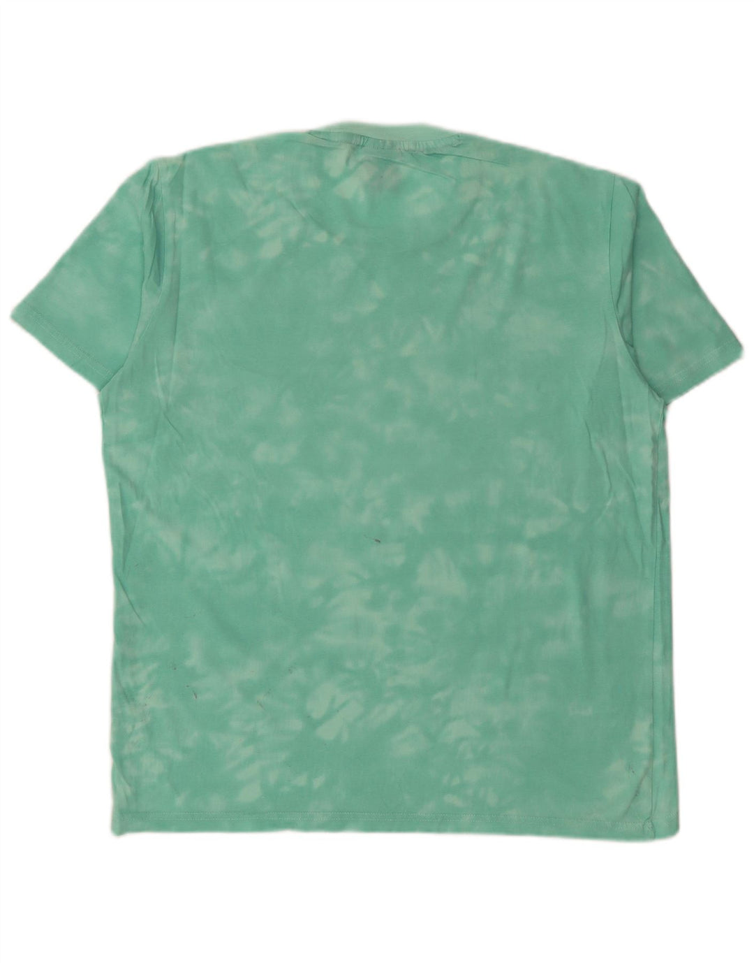 CHAMPION Herre T-Shirt Top Medium Green Tie Dye