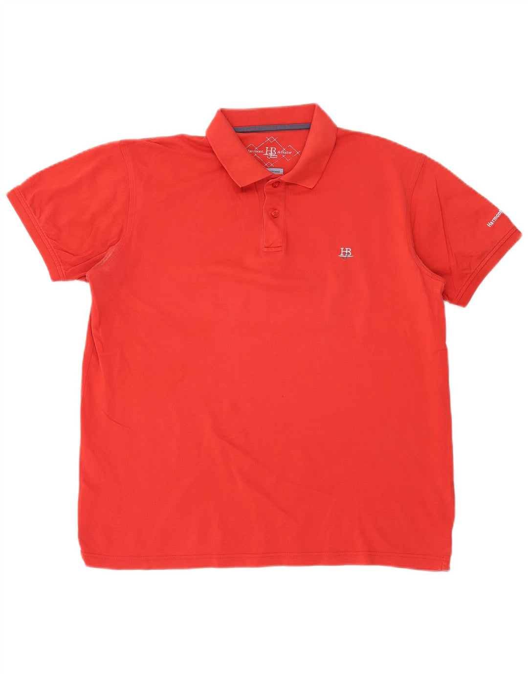 Harmont & Blaine herre poloshirt XL rød bomuld