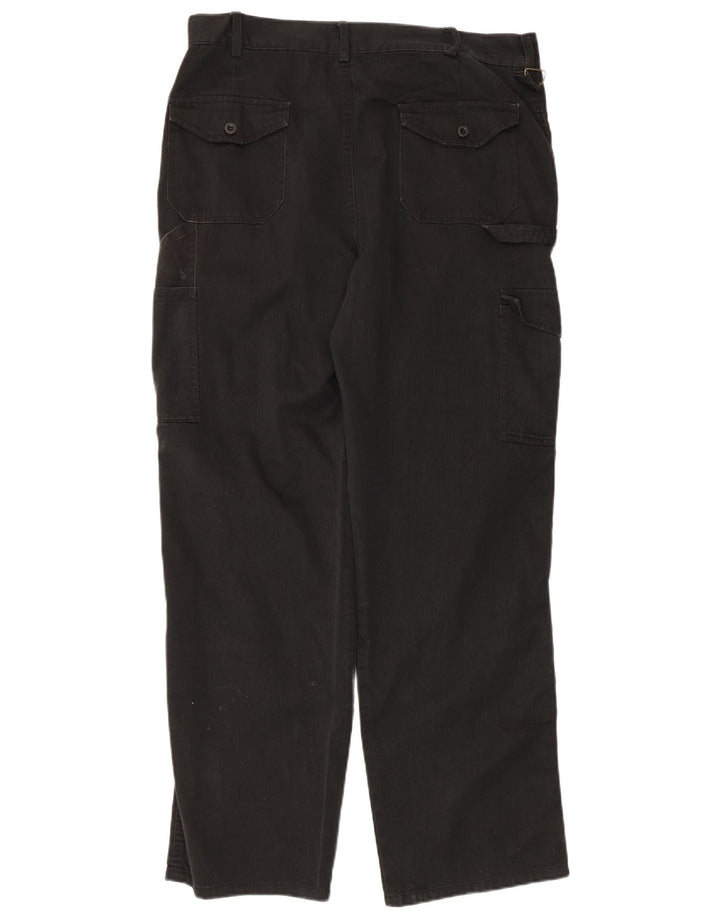 Dickies Herre Redhawk Straight Cargo Bukser W36 L30 Sort Polyester