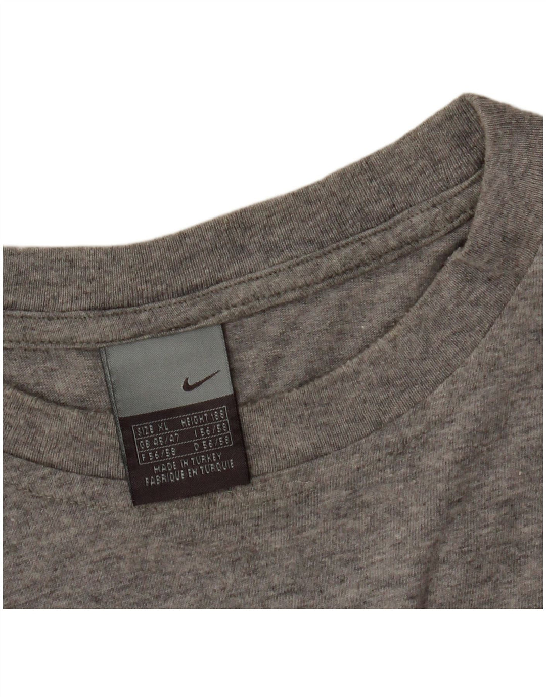 Nike T-shirt top til mænd XL Grå