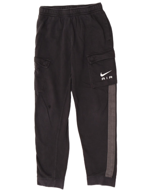 Nike Boys Cargo træningsdragt Bukser Joggers 13-14 år XL Sort Colourblock