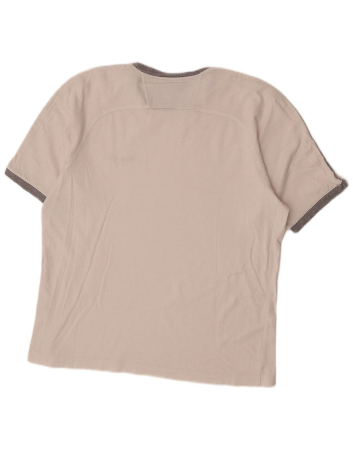 Champion Herre T-Shirt Top Stor Hvid Stribet