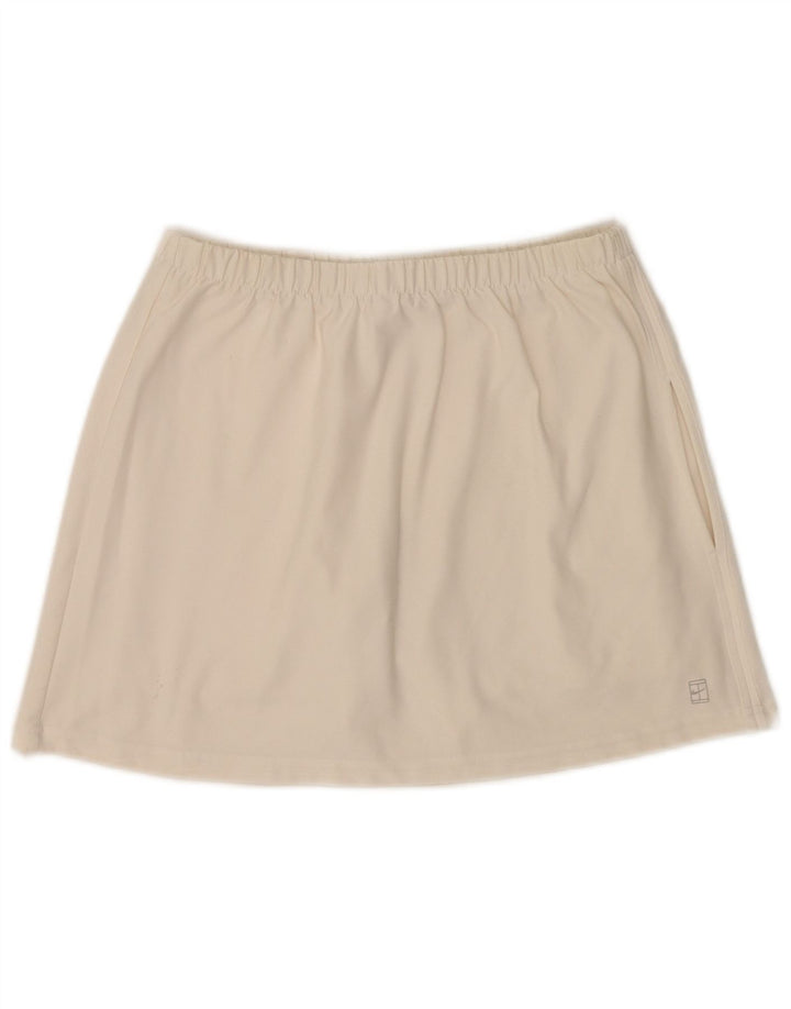 Nike Womens Skort UK 8/10 Small Off White Polyester