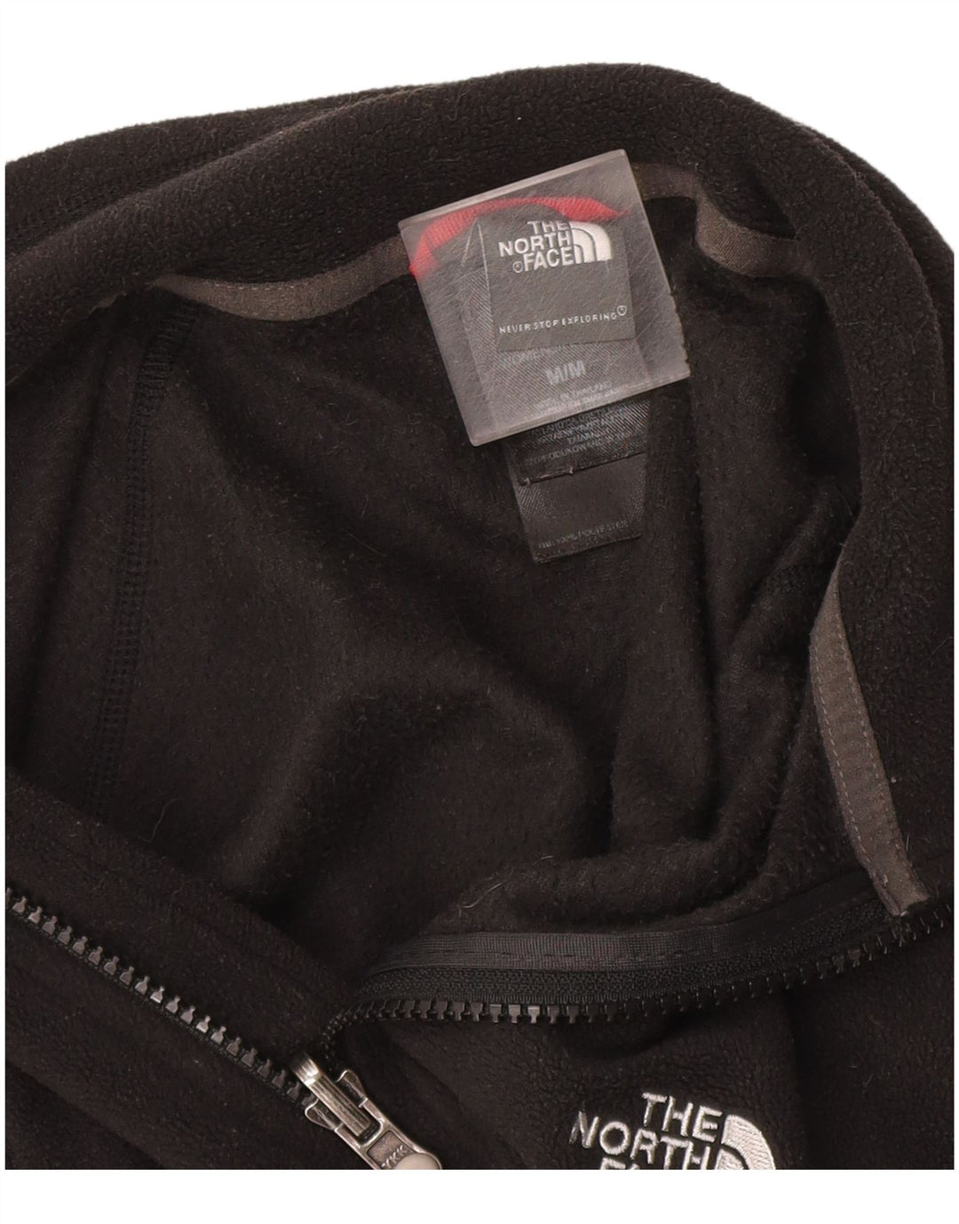The North Face Dame Liner Fleecejakke UK 14 Medium Sort Polyester