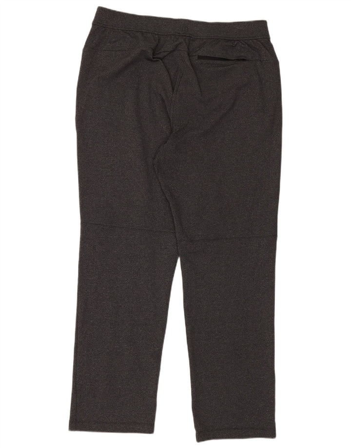 LULULEMON Womens Tracksuit Trousers UK 20 2XL Grey Nylon