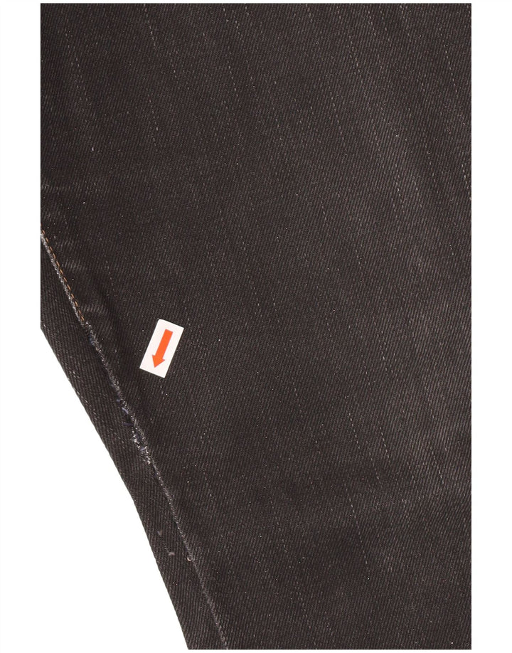 JUST CAVALLI Lige jeans til kvinder W34 L27 sort bomuld