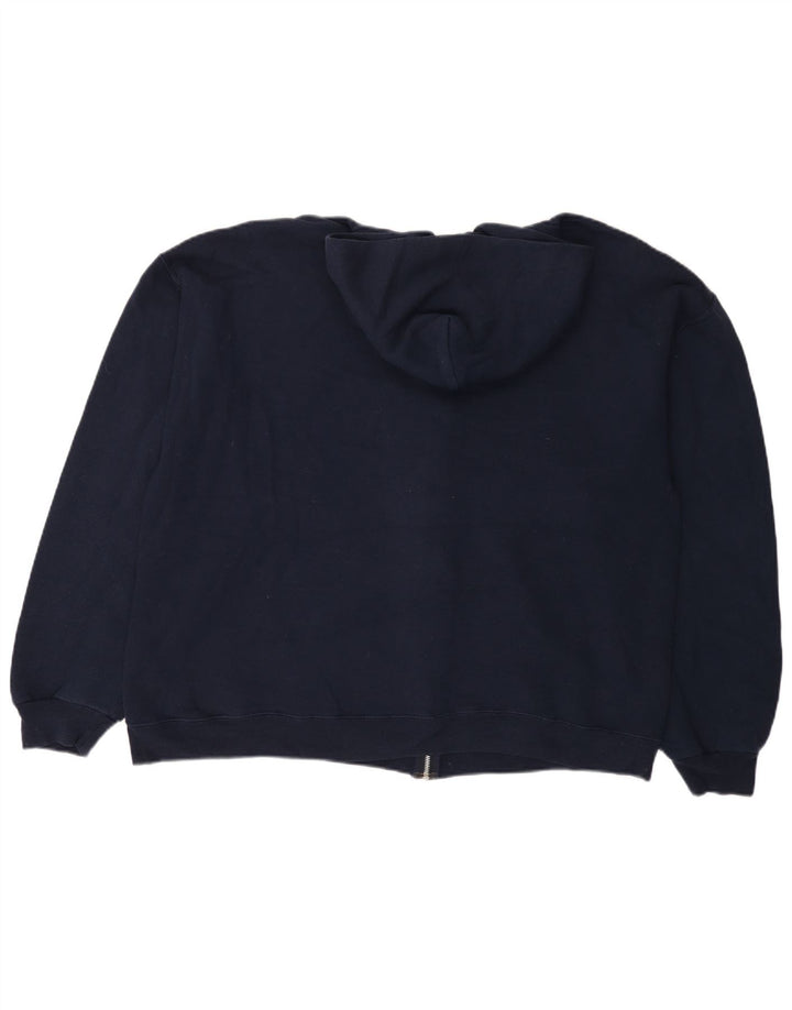 RUSSELL ATHLETIC Dame Dri-Power Hættetrøje Sweater med lynlås UK 18 XL Marineblå