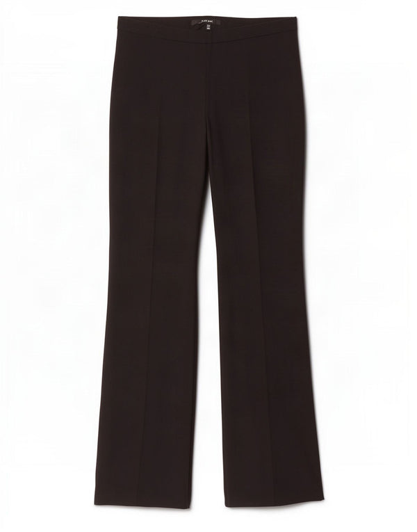 Zara Dame Flare Casual Bukser EU 38 Small W28 L32 Sort Polyester