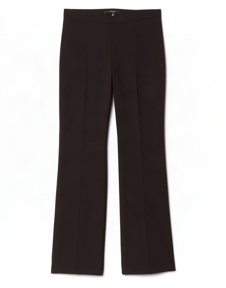 Zara Dame Flare Casual Bukser EU 38 Small W28 L32 Sort Polyester