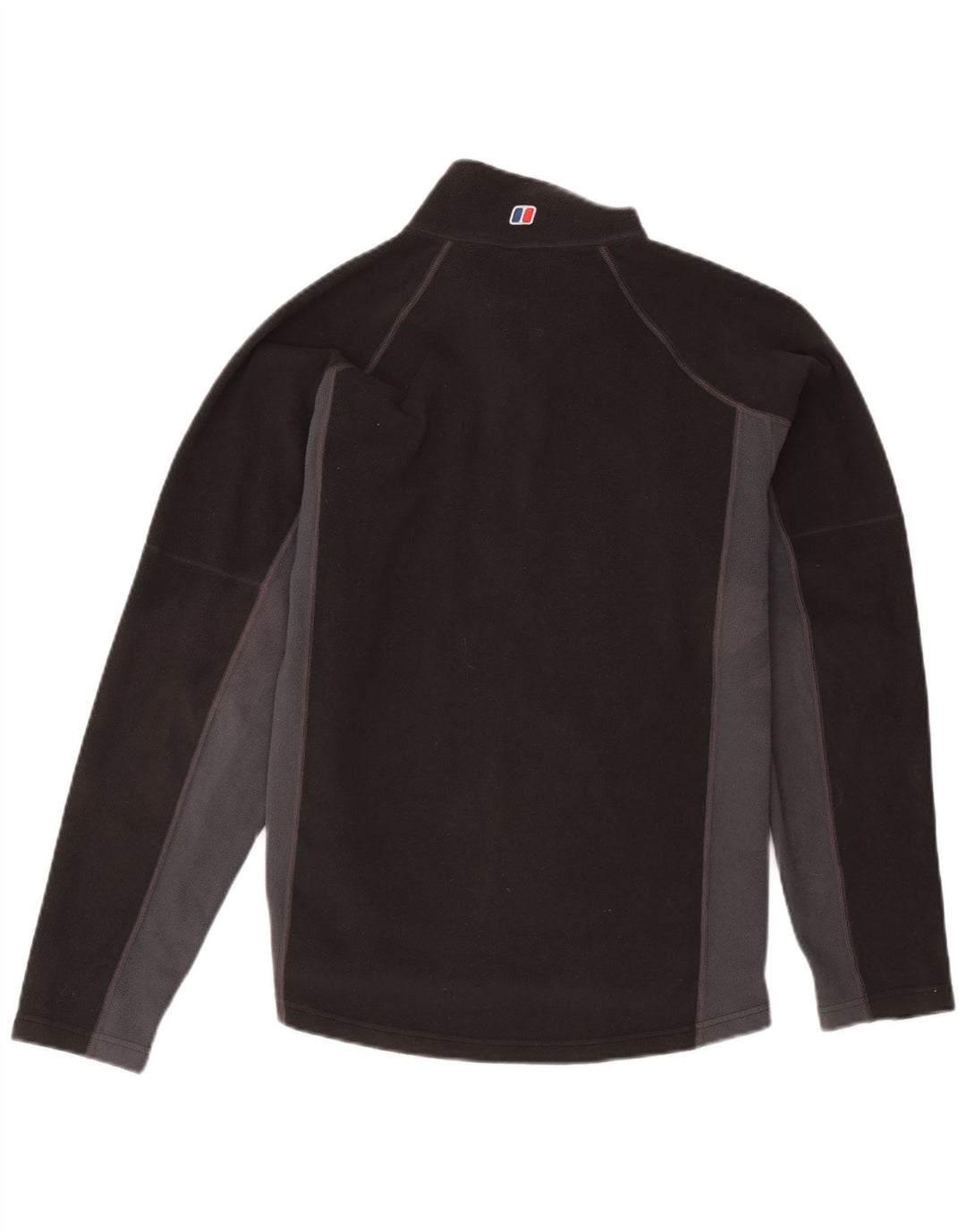 Berghaus Fleece Jumper med lynlås til mænd Medium Sort Colourblock