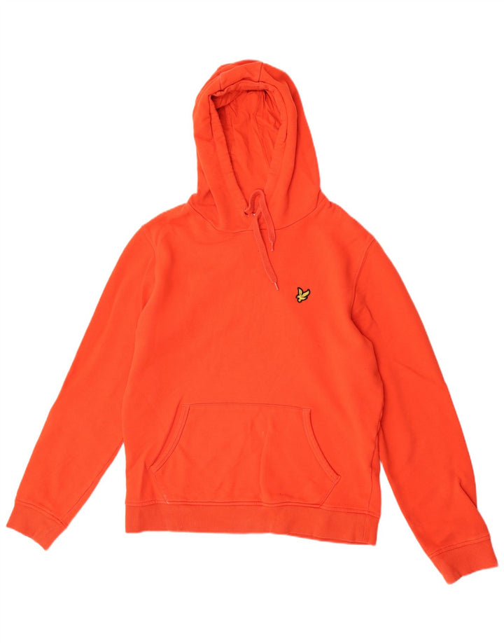 Lyle & Scott Herre hættetrøje Jumper Medium Orange Bomuld