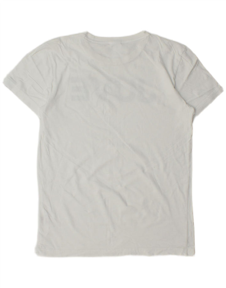 Adidas Grafisk T-shirt top til mænd, lille hvid