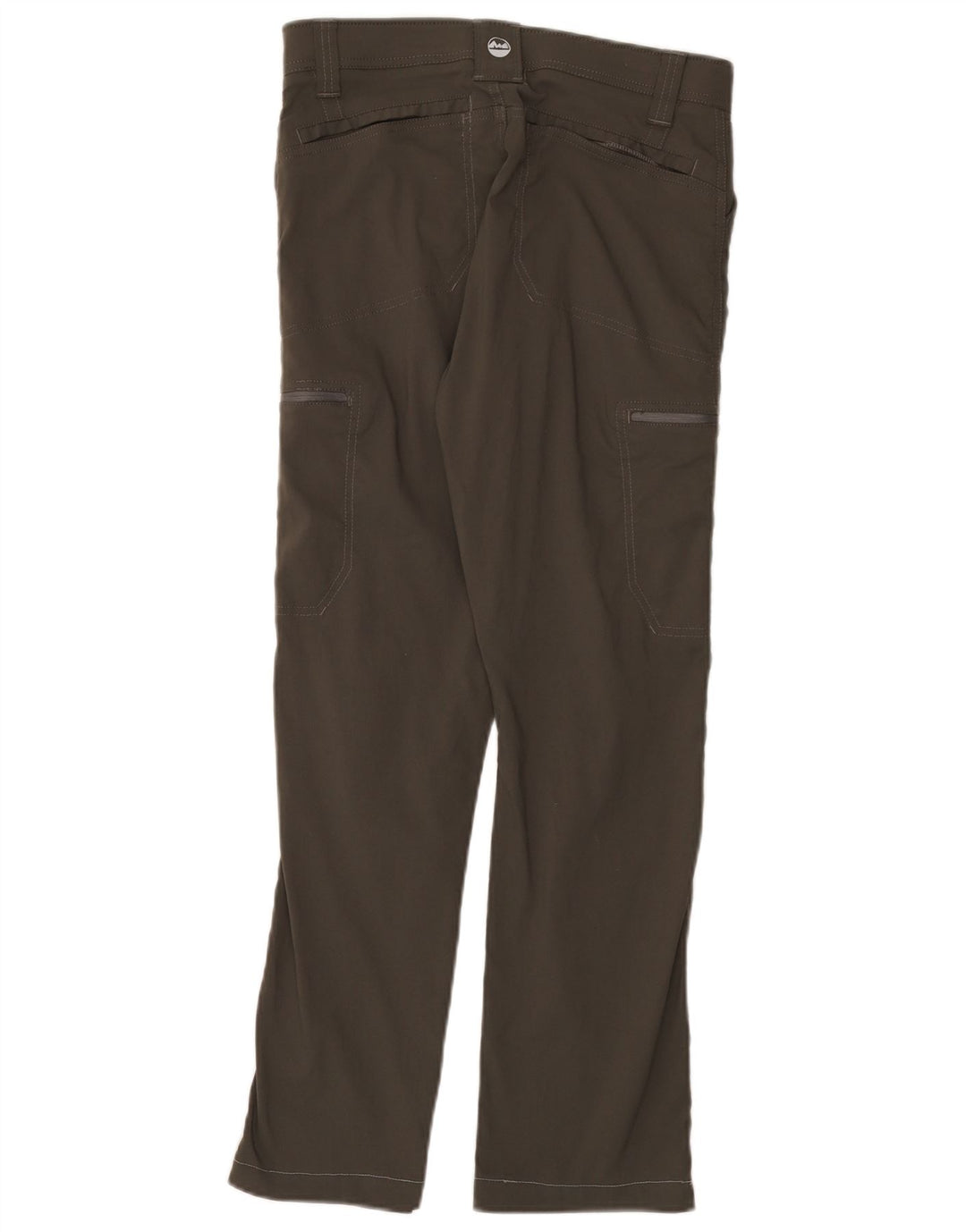 Wrangler Straight Cargo bukser til mænd W30 L30 Grå nylon