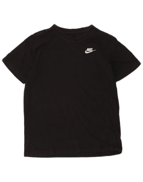 Nike Boys T-Shirt Top 13-14 år XL Sort bomuld