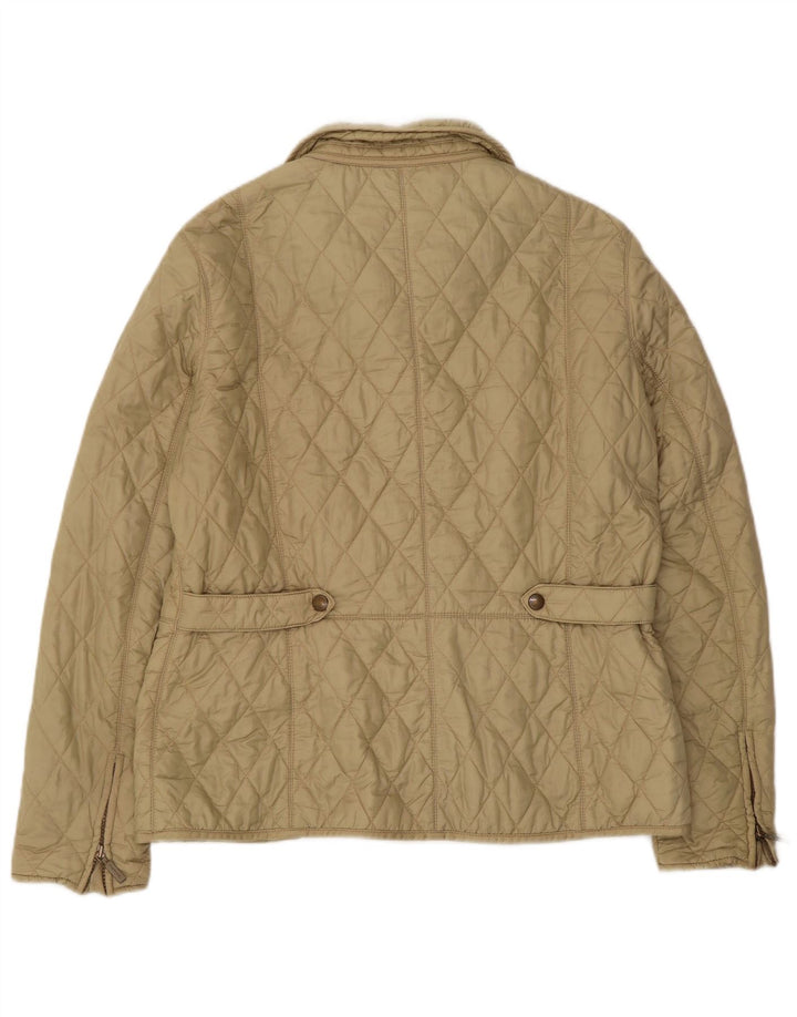 Barbour Quiltet jakke til kvinder UK 14 Large Green