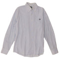 Fred Perry Herre Slim Fit Shirt XL Blå