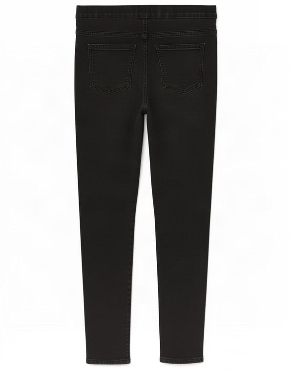 Marks & Spencer Womens Crop Jegging Jeans UK 14 Large W30 L25 Black Bomuld