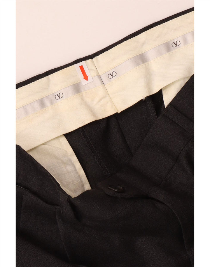 VALENTINO Herre dobbeltradet 2-delt jakkesæt IT 50 Large W34 L30 Grå