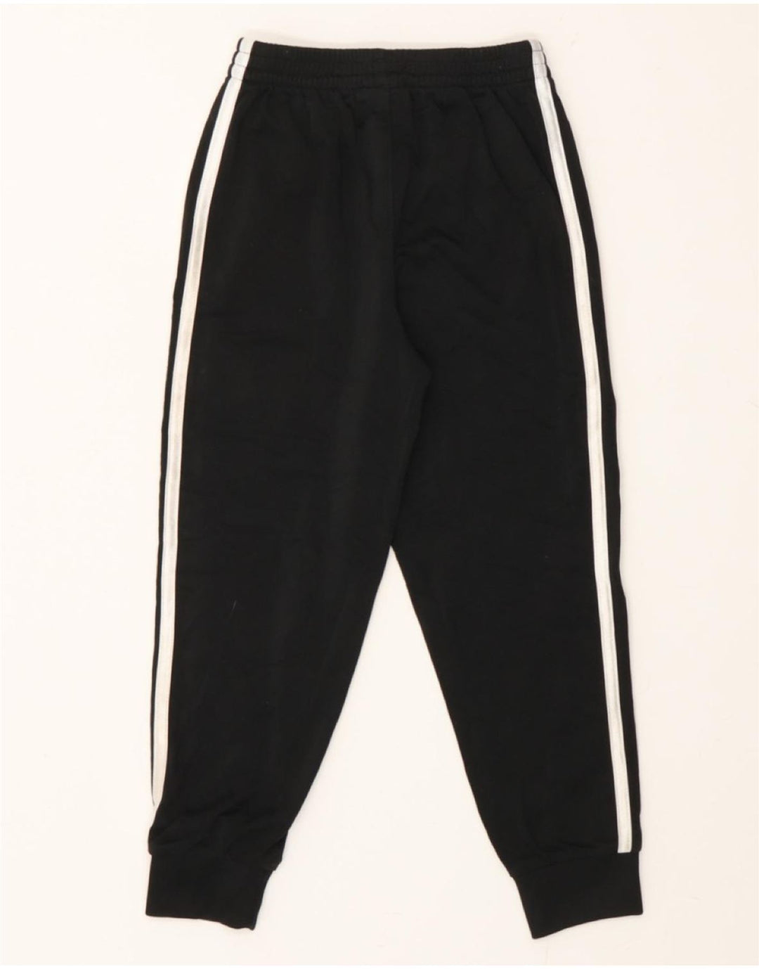 ADIDAS Boys Tracksuit Trousers Joggers 5-6 Years  Black Polyester Vintage Adidas and Second-Hand Adidas from Messina Hembry 