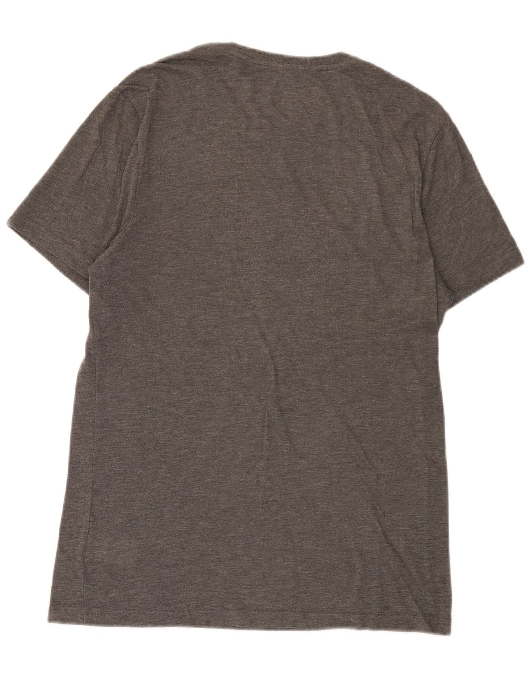 Reebok Herre grafisk T-shirt Top mellemgrå polyester
