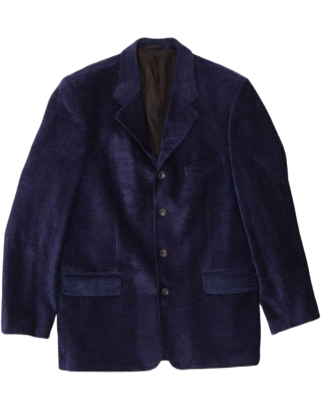 Vintage Herre 4-knaps blazerjakke UK 40 Large Navy Blue