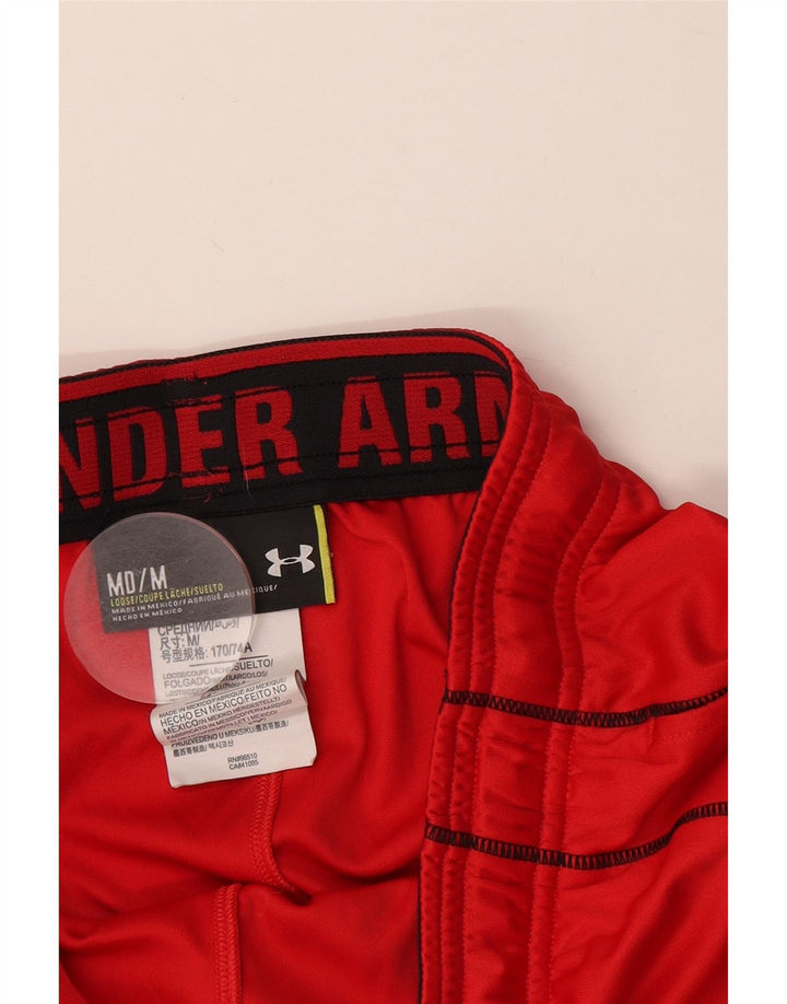 UNDER ARMOUR Sportsshorts til mænd Medium Rød Polyester