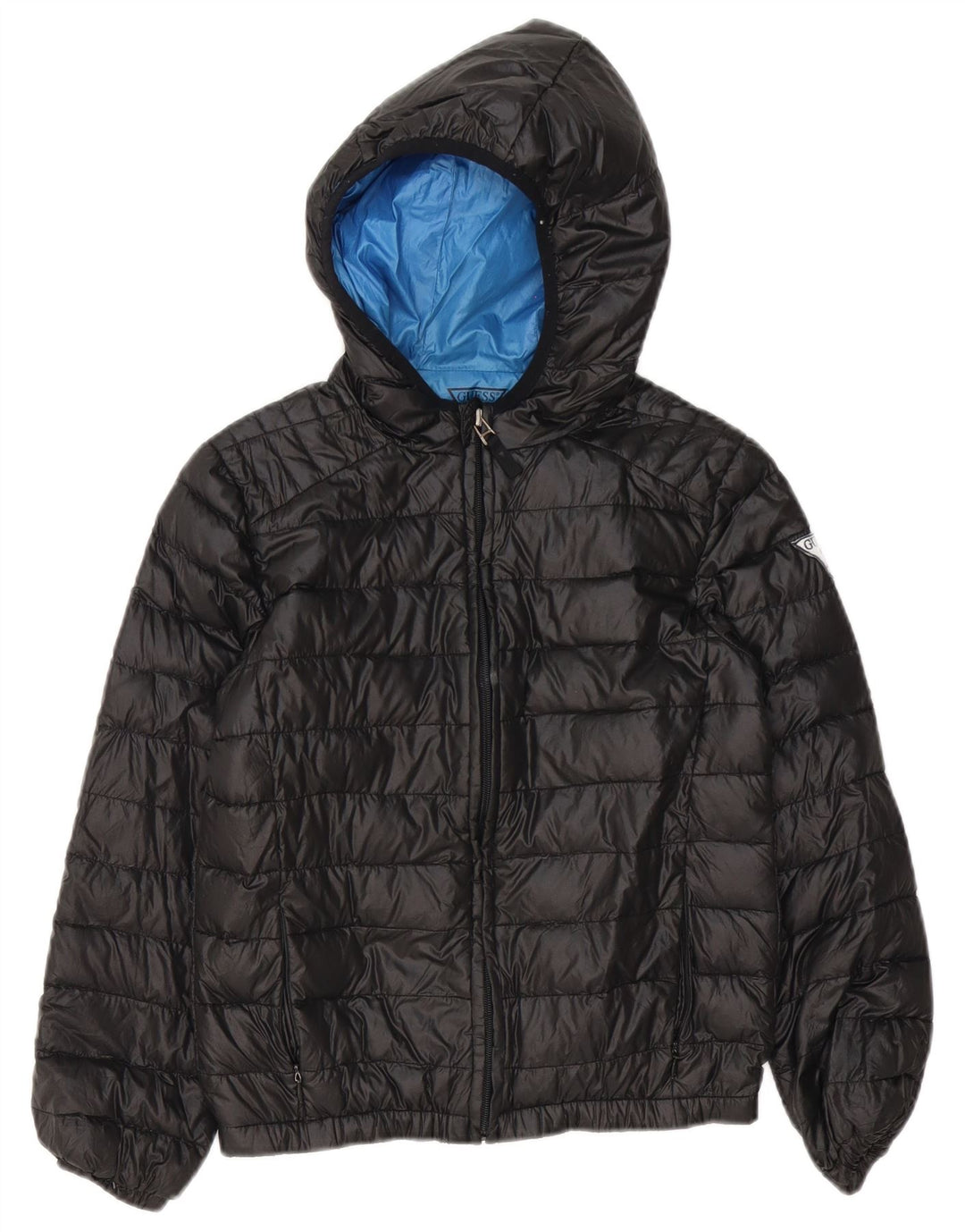 Guess Boys hættejakke 9-10 år sort polyester