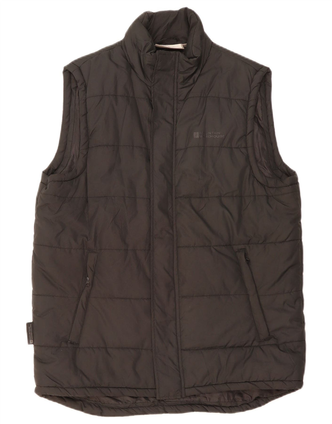 MOUNTAIN WAREHOUSE Herre Polstret Gilet UK 38 Medium Sort Polyester