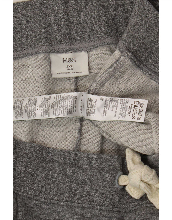 Marks & Spencer Herre træningsdragt Bukser 2XL Grå Bomuld