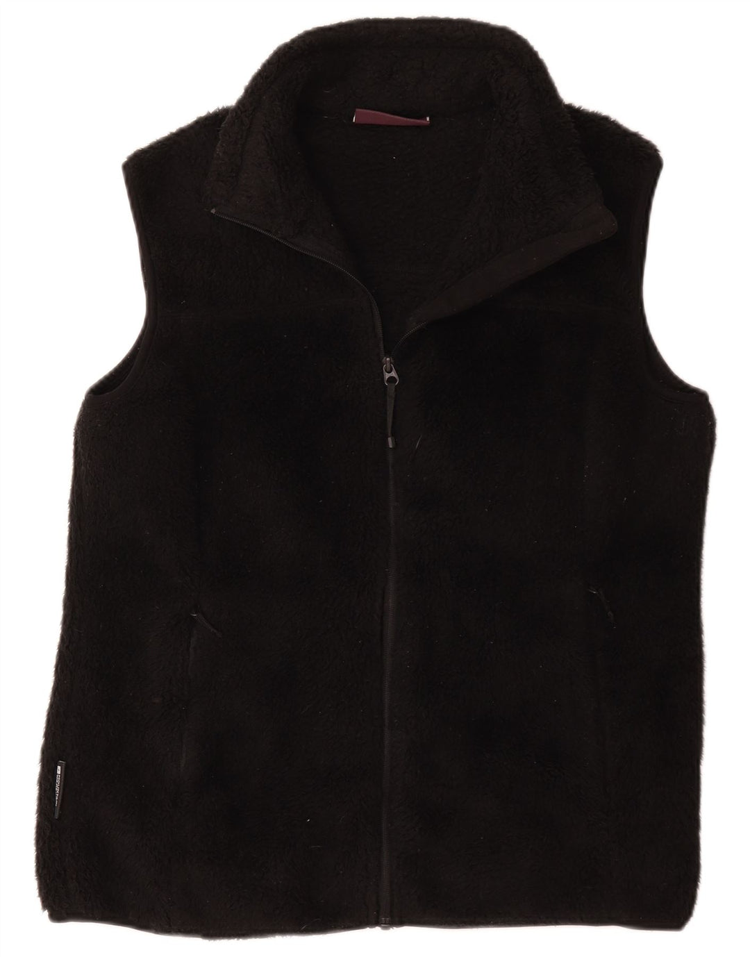 Mountain Warehouse Dame Fleece Gilet UK 16 Large Black Polyester