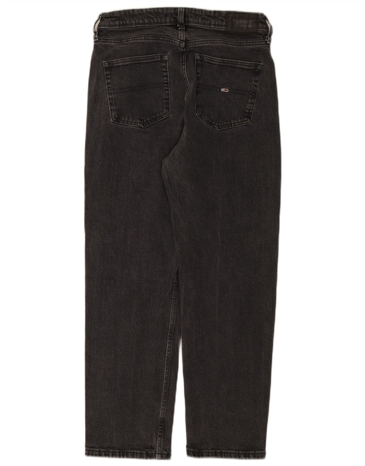 Tommy Hilfiger Straight Jeans til mænd W27 L26 Grå bomuld