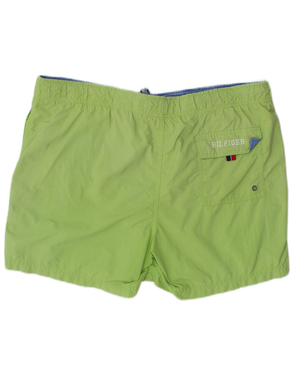 Tommy Hilfiger Badeshorts til mænd mellemgrøn polyester
