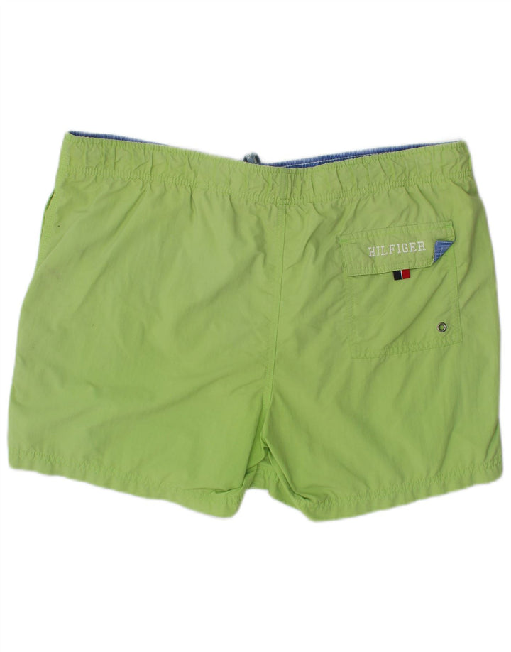 Tommy Hilfiger Badeshorts til mænd mellemgrøn polyester