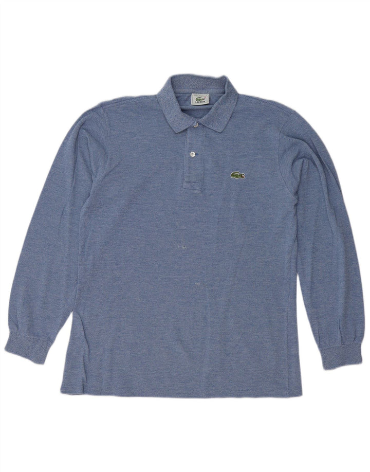 Lacoste Langærmet Polo Shirt til mænd Størrelse 3 Lille Blå Bomuld